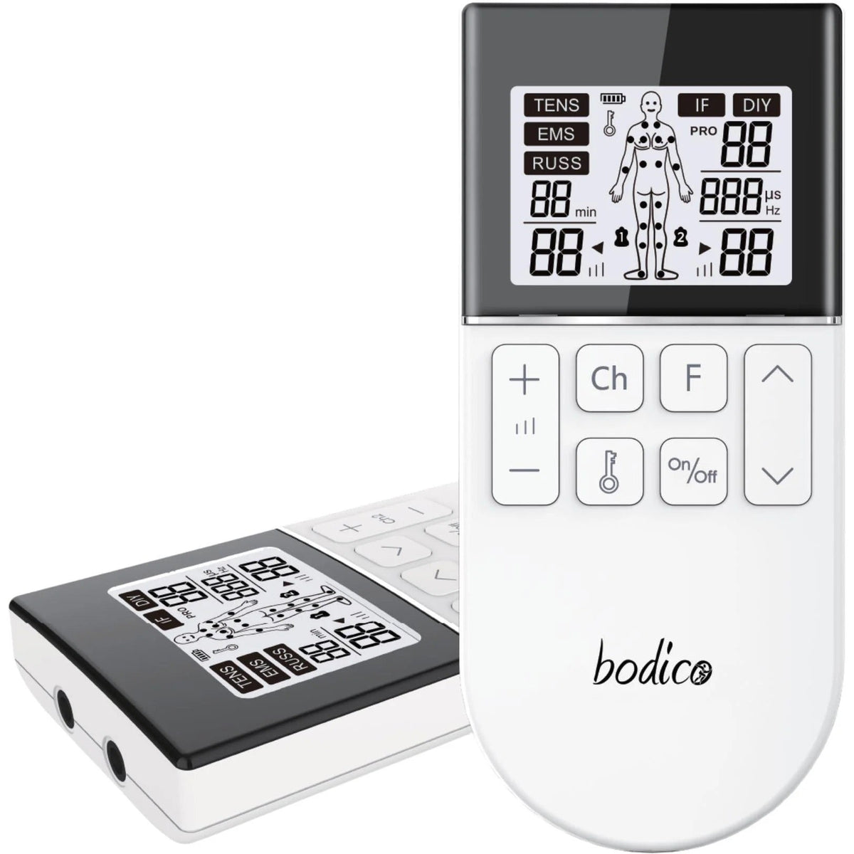 Digital 5-in-1 TENS,EMS,RUSS,IF,DIY