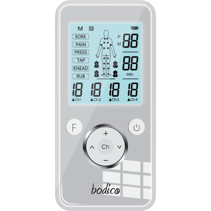 Digital TENS + EMS 4CH-8 Pads