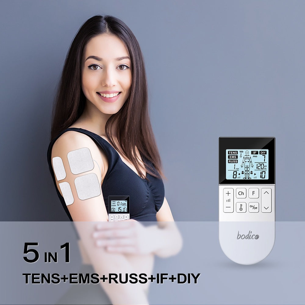 Digital 5-in-1 TENS,EMS,RUSS,IF,DIY